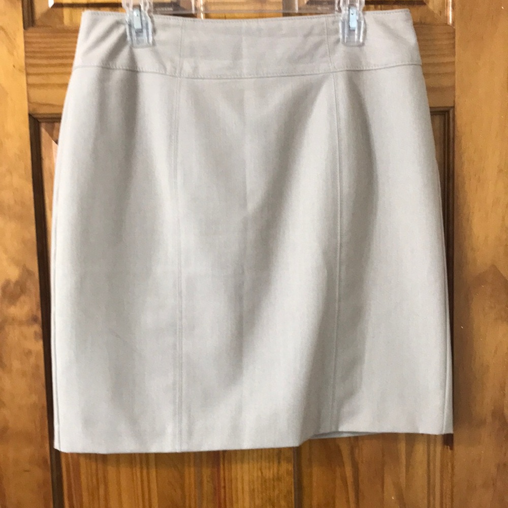 Ladies Fully Lined Worthington Skirt - Tan - Size 14